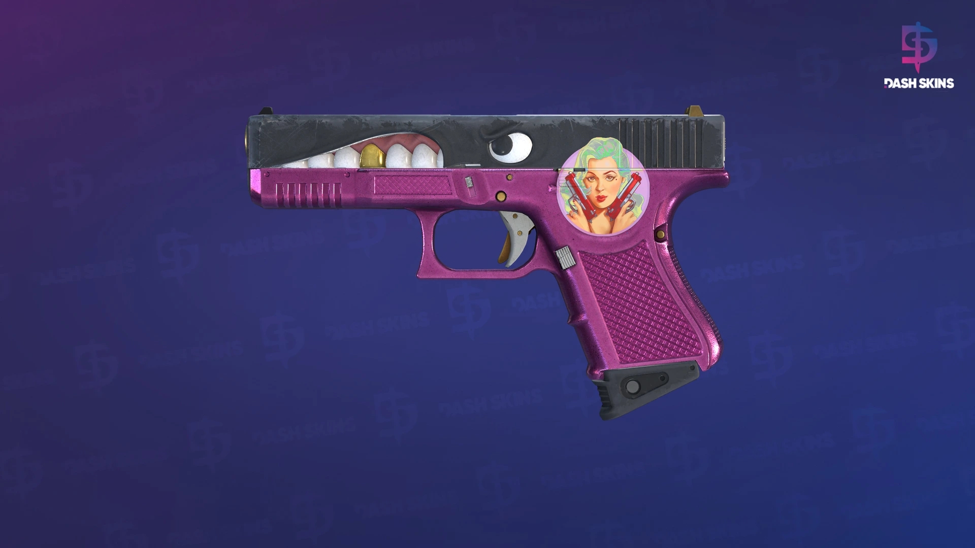 Glock-18 | Gold Toof (Field-Tested) Screenshot Playside