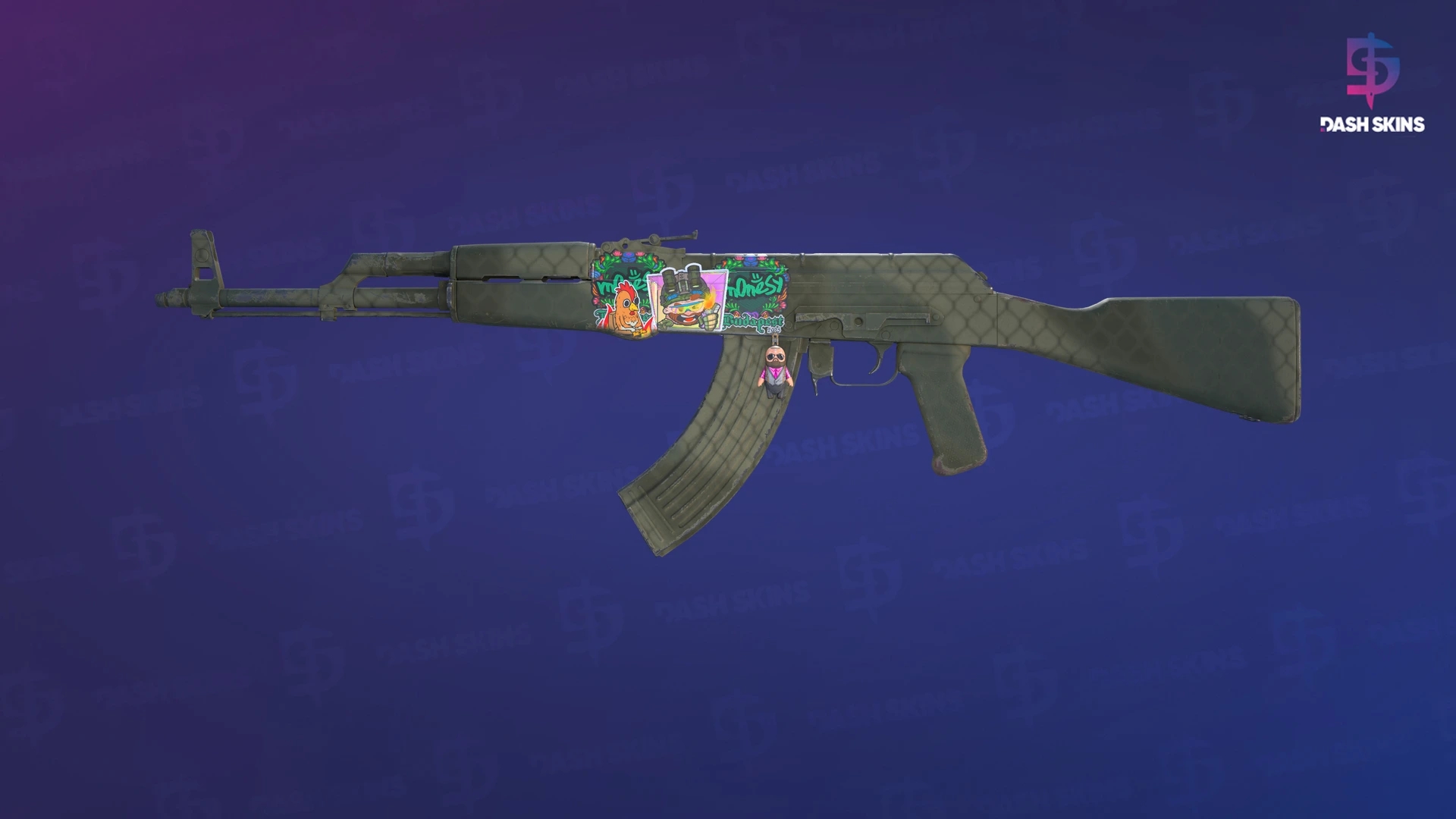 AK-47 | Safari Mesh (Minimal Wear) Screenshot Playside