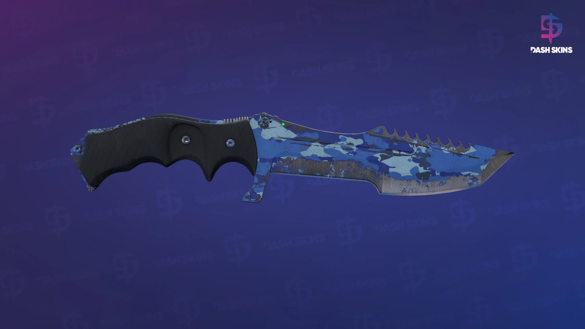 ★ Huntsman Knife | Bright Water (Field-Tested) Screenshot Playside
