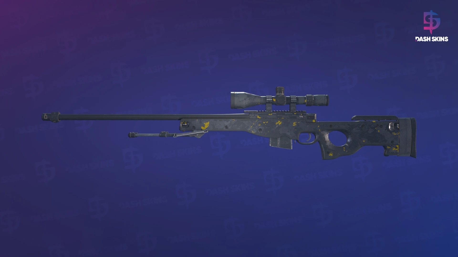 AWP | Arsenic Spill (Well-Worn) Screenshot Playside
