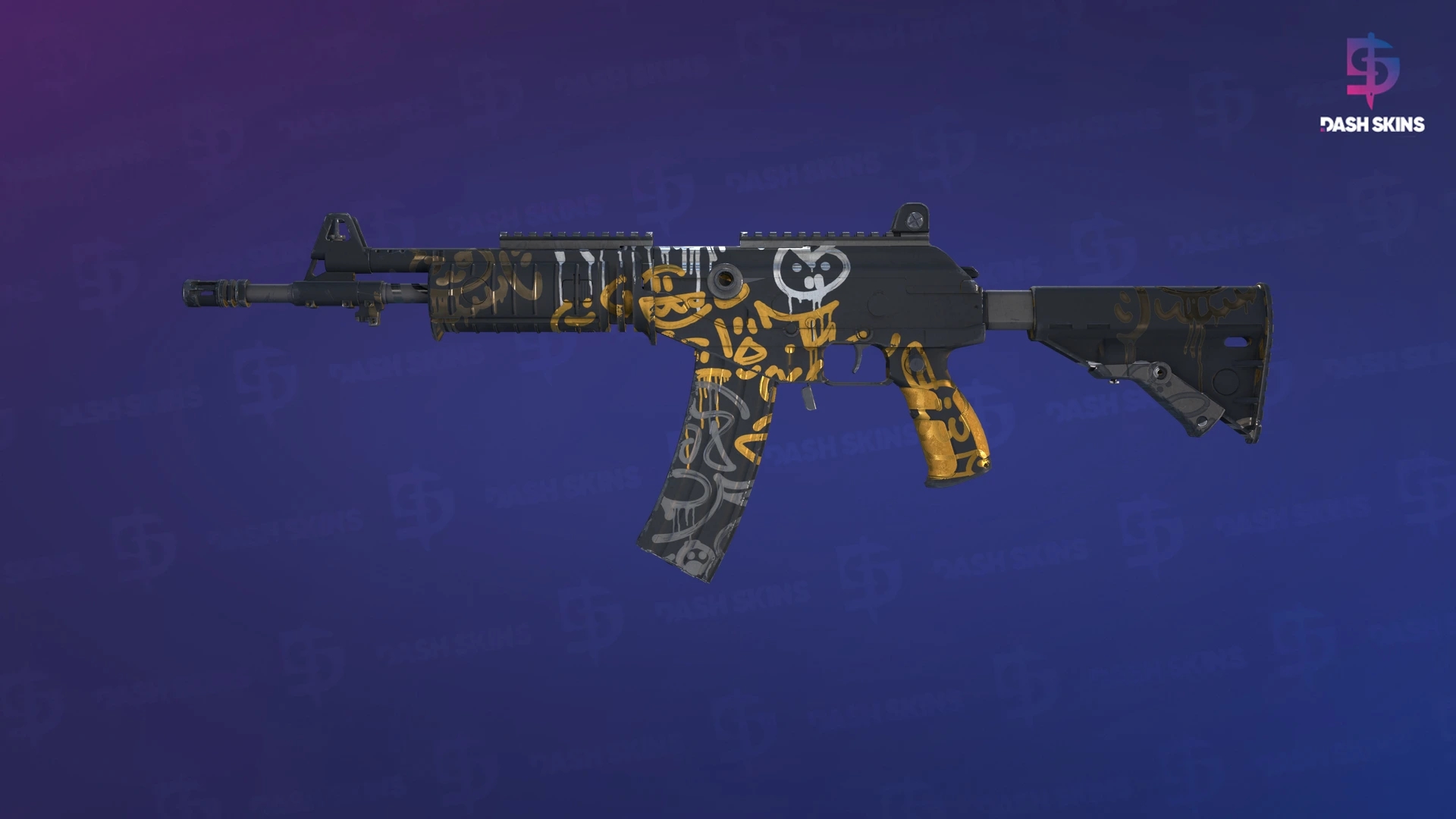 Galil AR | Metallic Squeezer (Minimal Wear) Screenshot Playside