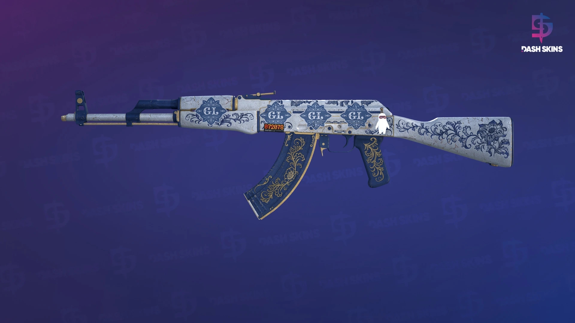 StatTrak™ AK-47 | Inheritance (Battle-Scarred) Screenshot Playside