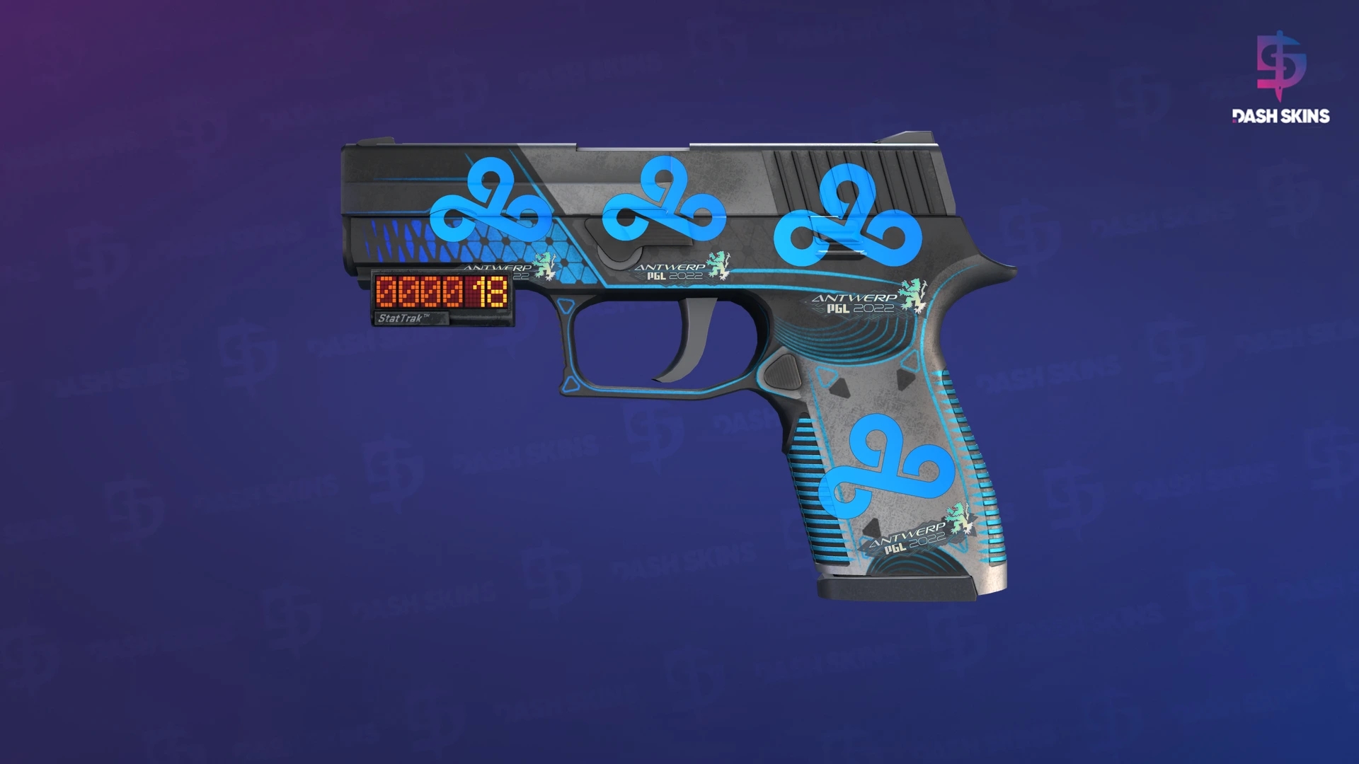 StatTrak™ P250 | Valence (Field-Tested) Screenshot Playside