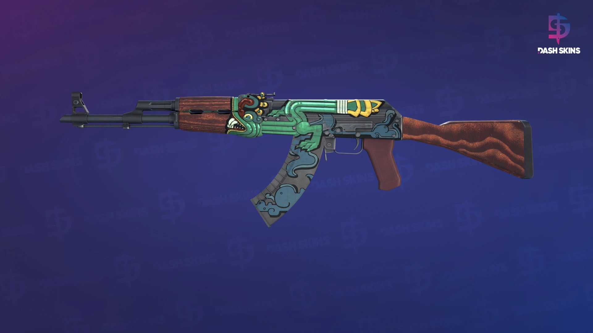 AK-47 | Fire Serpent (Field-Tested) Screenshot Playside