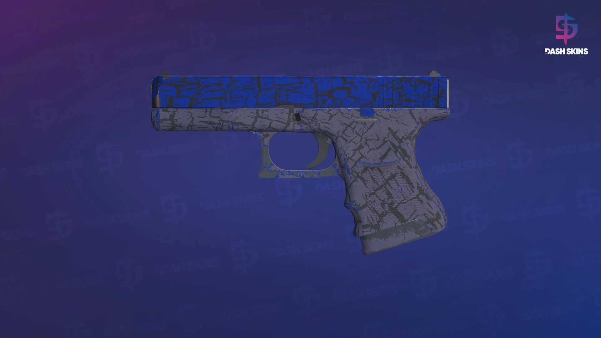 Glock-18 | Blue Fissure (Field-Tested) Screenshot Playside