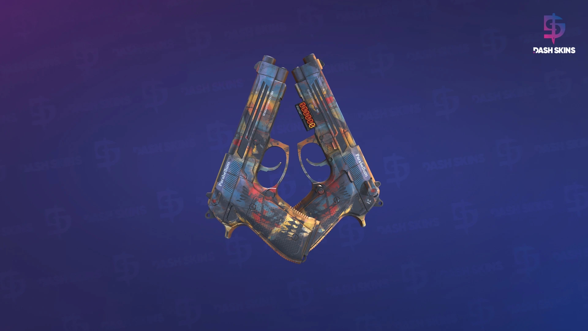 StatTrak™ Dual Berettas | Hideout (Factory New) Screenshot Playside