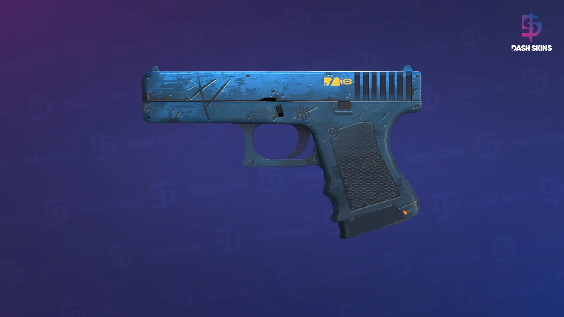 Glock-18 | Off World (Minimal Wear) Screenshot Playside