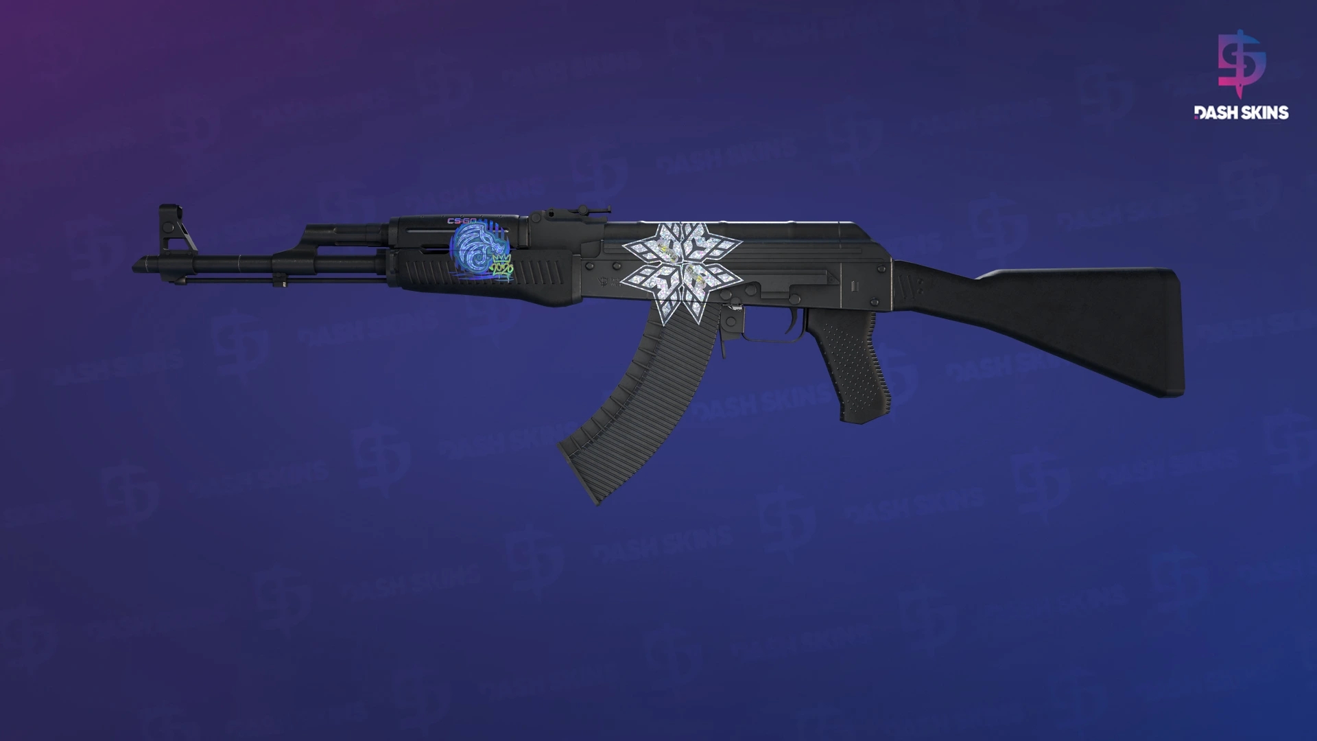 AK-47 | Slate (Well-Worn) Screenshot Playside