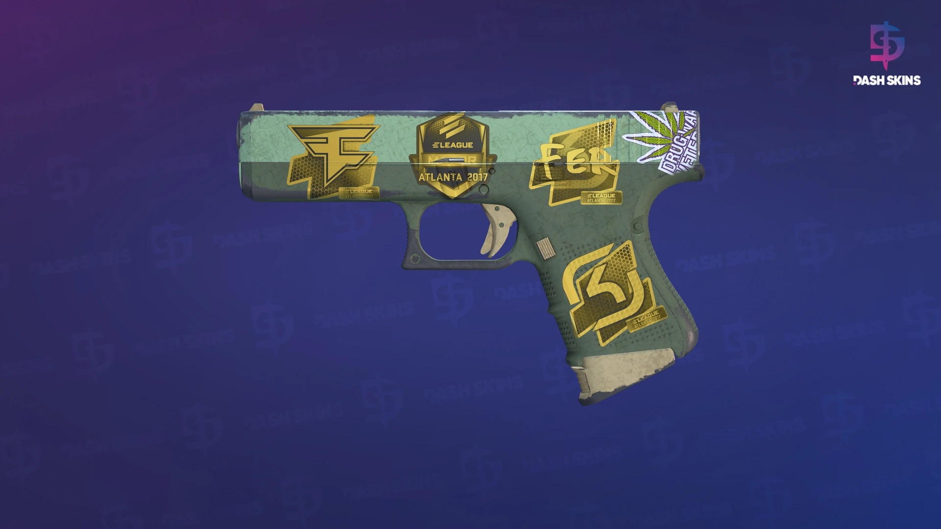 Souvenir Glock-18 | Groundwater (Field-Tested) Screenshot Playside