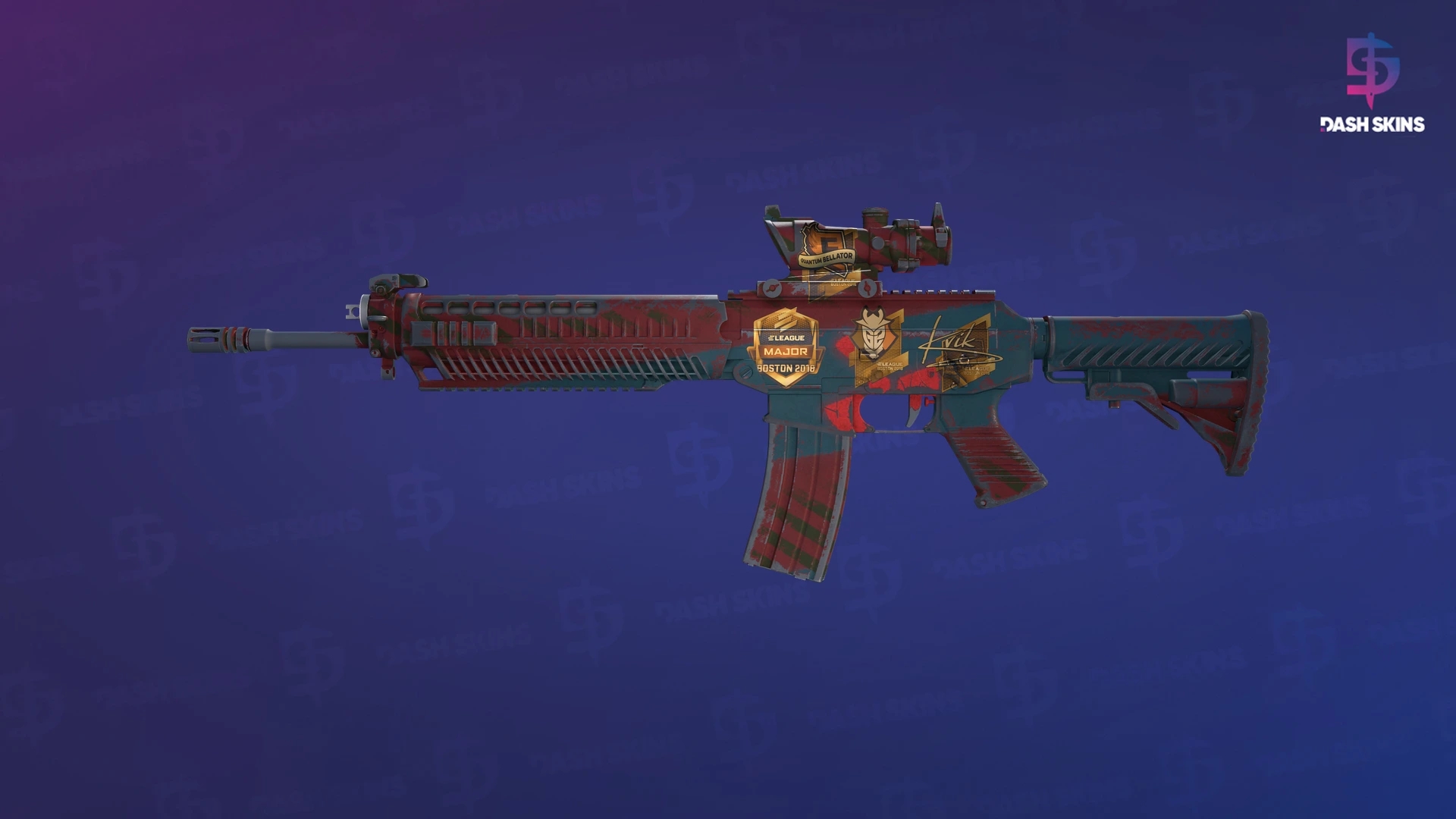 Souvenir SG 553 | Fallout Warning (Field-Tested) Screenshot Playside
