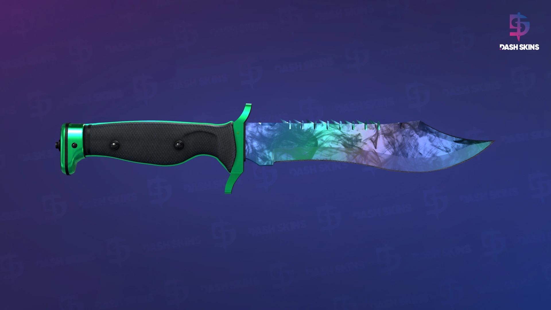 ★ Bowie Knife | Gamma Doppler (Factory New) - Phase 1 Screenshot Playside