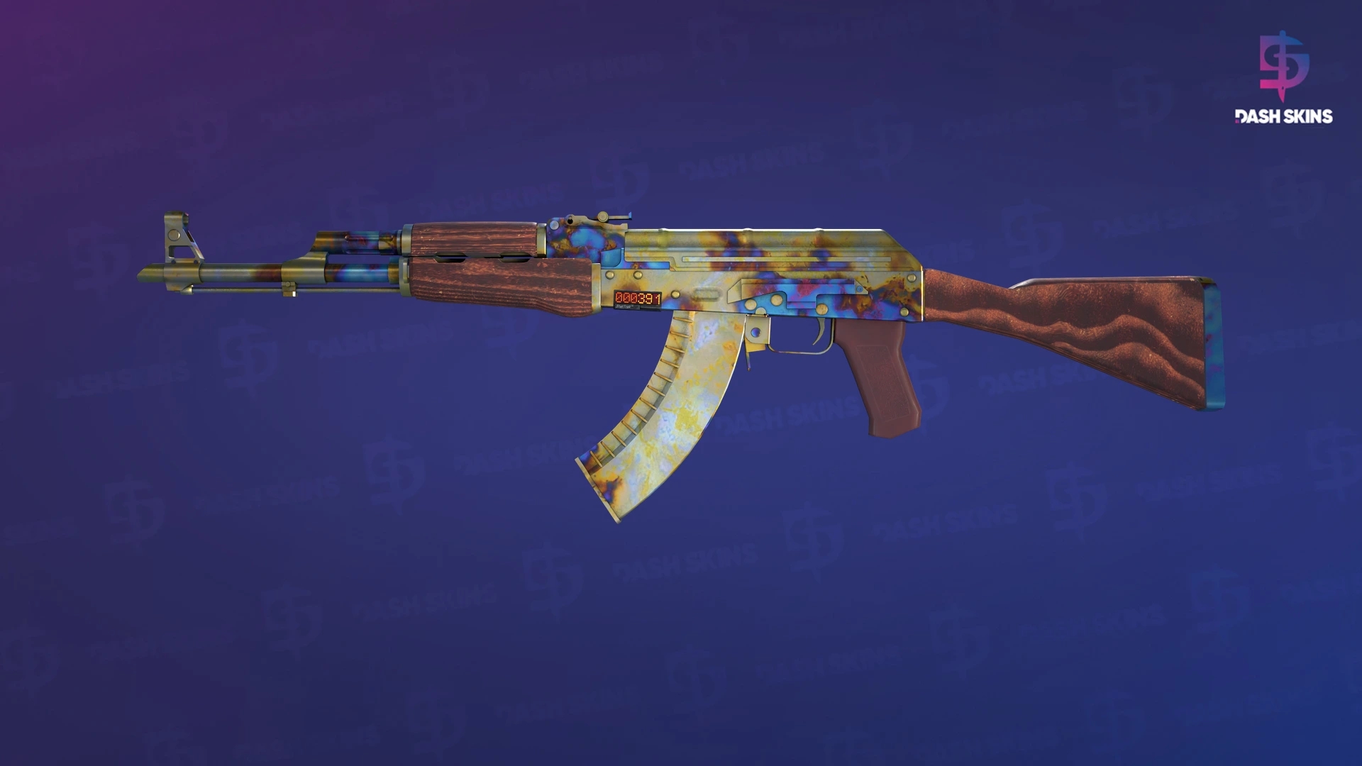 StatTrak™ AK-47 | Case Hardened (Factory New) Screenshot Playside