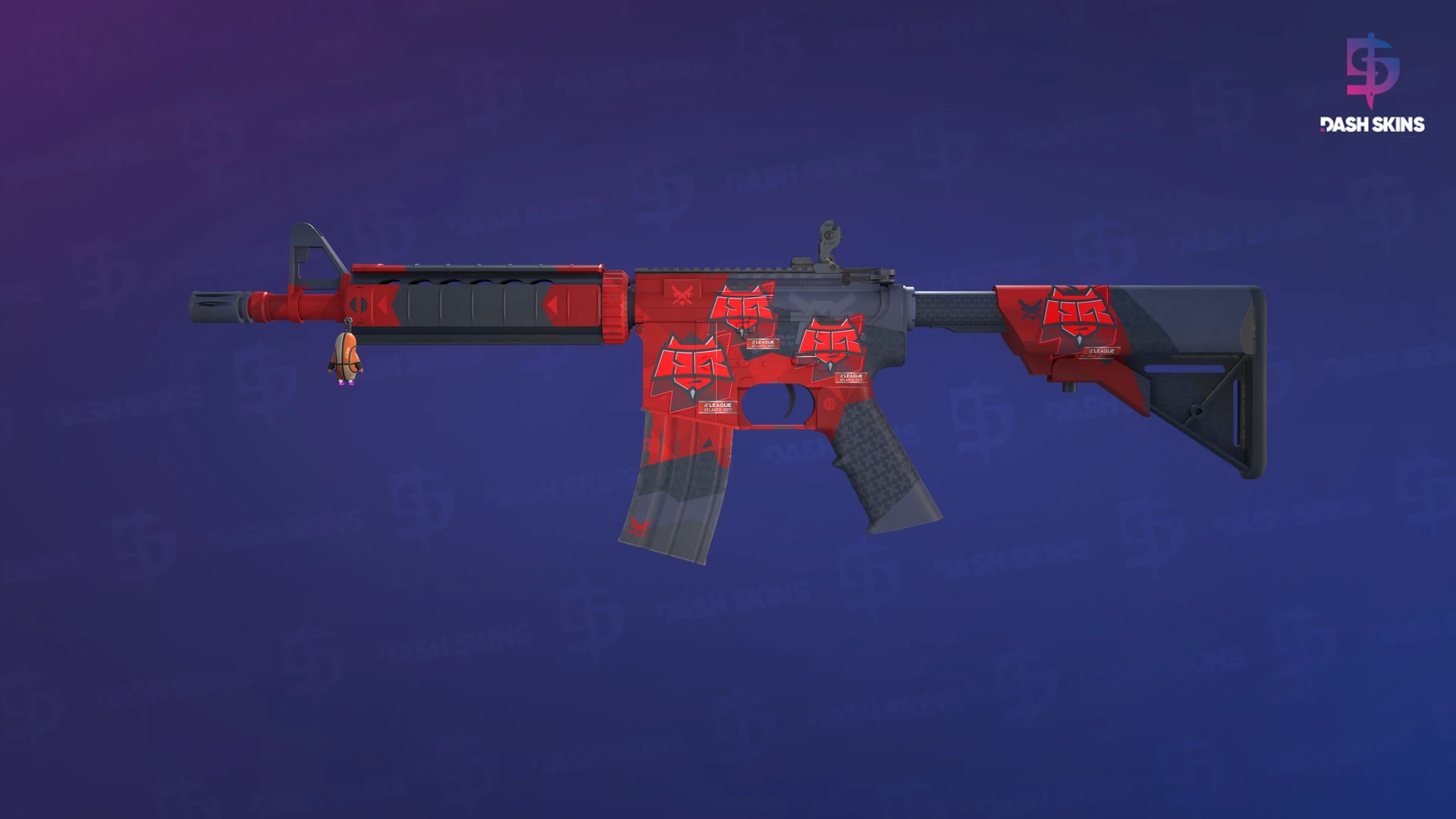M4A4 | Evil Daimyo (Minimal Wear) Screenshot Playside