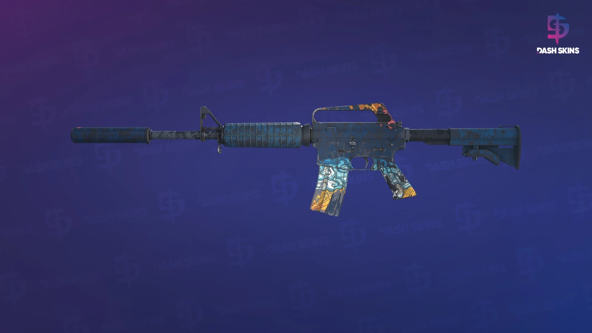 M4A1-S | Solitude (Battle-Scarred) Screenshot Playside