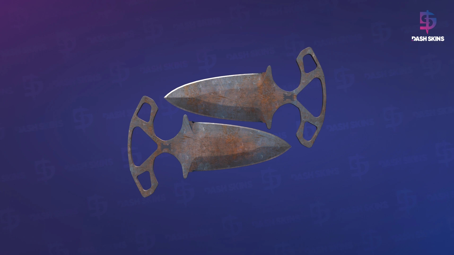 ★ Shadow Daggers | Rust Coat (Battle-Scarred) Screenshot Playside