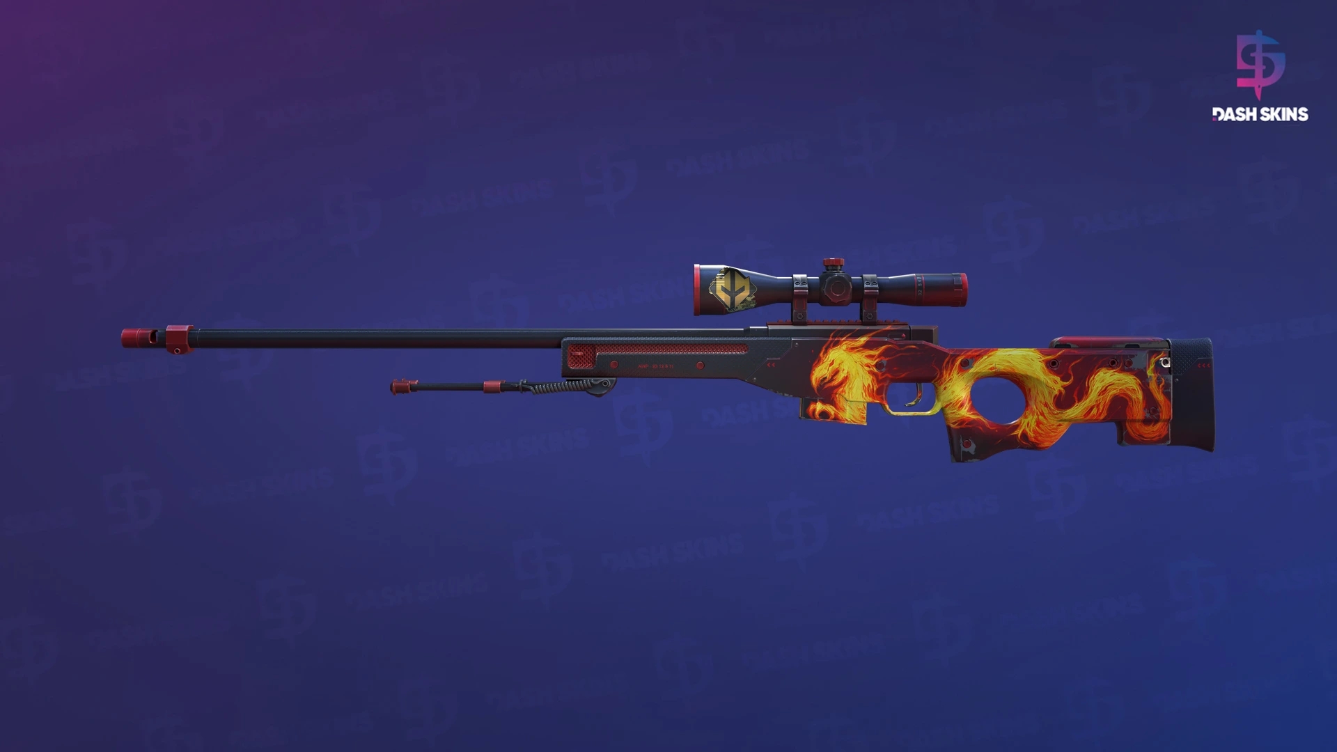 AWP | Wildfire (Field-Tested) Screenshot Playside