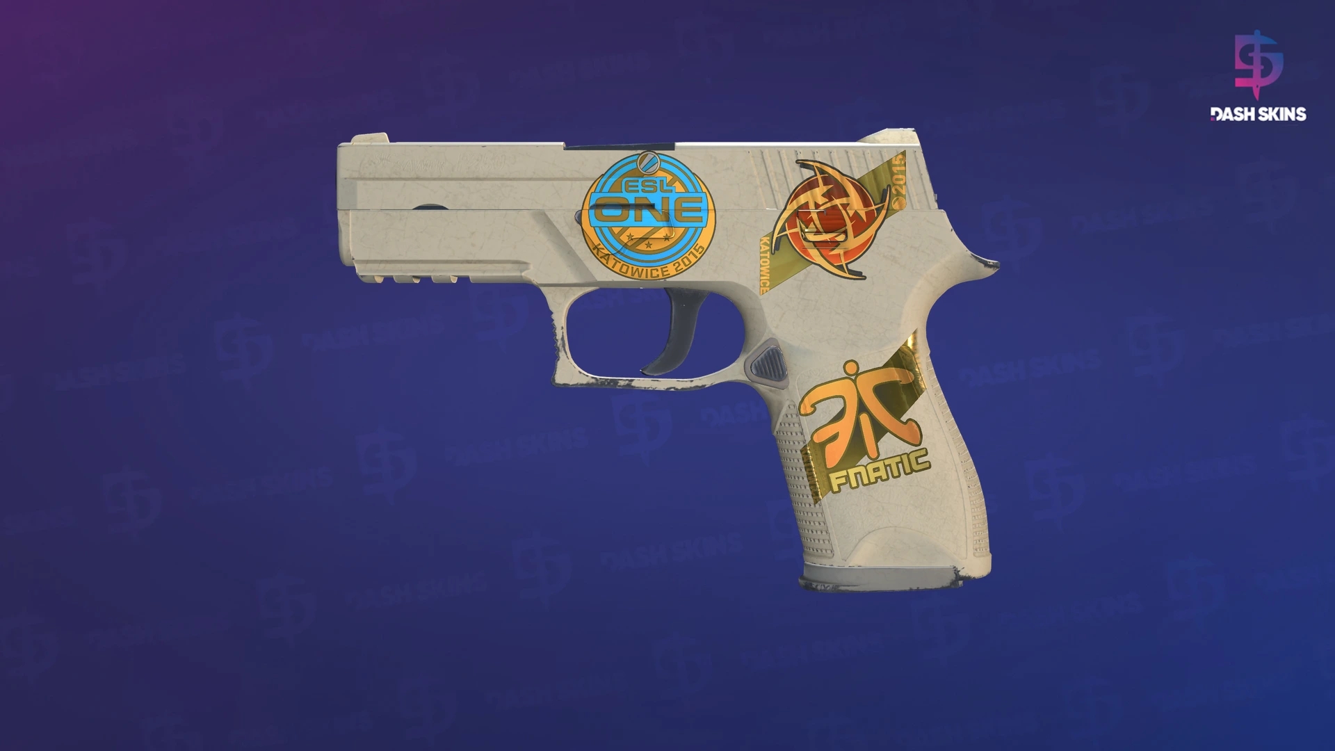 Souvenir P250 | Sand Dune (Minimal Wear) Screenshot Playside