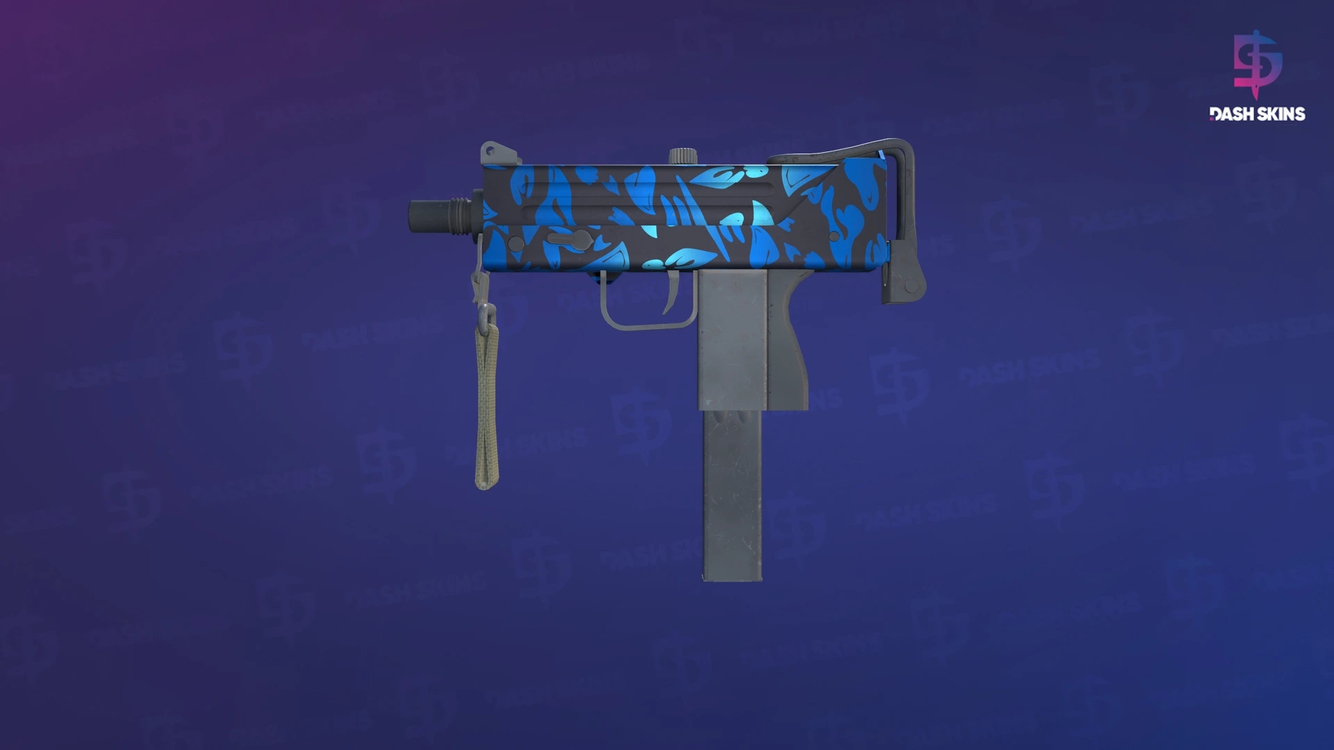 MAC-10 | Oceanic (Factory New) Screenshot Playside
