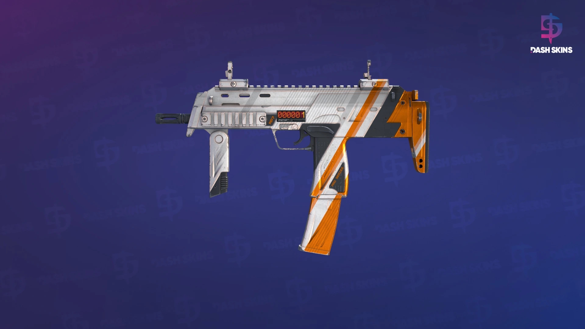 StatTrak™ MP7 | Amberline (Minimal Wear) Screenshot Playside