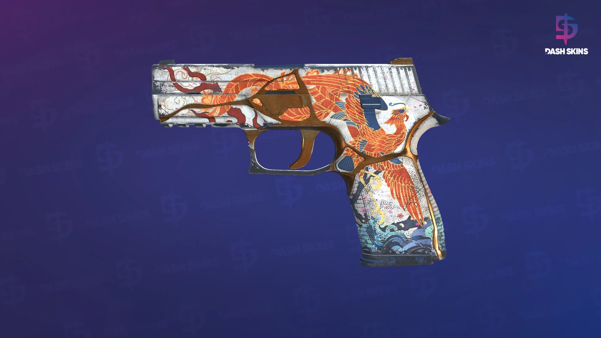 P250 | Kintsugi (Battle-Scarred) Screenshot Playside