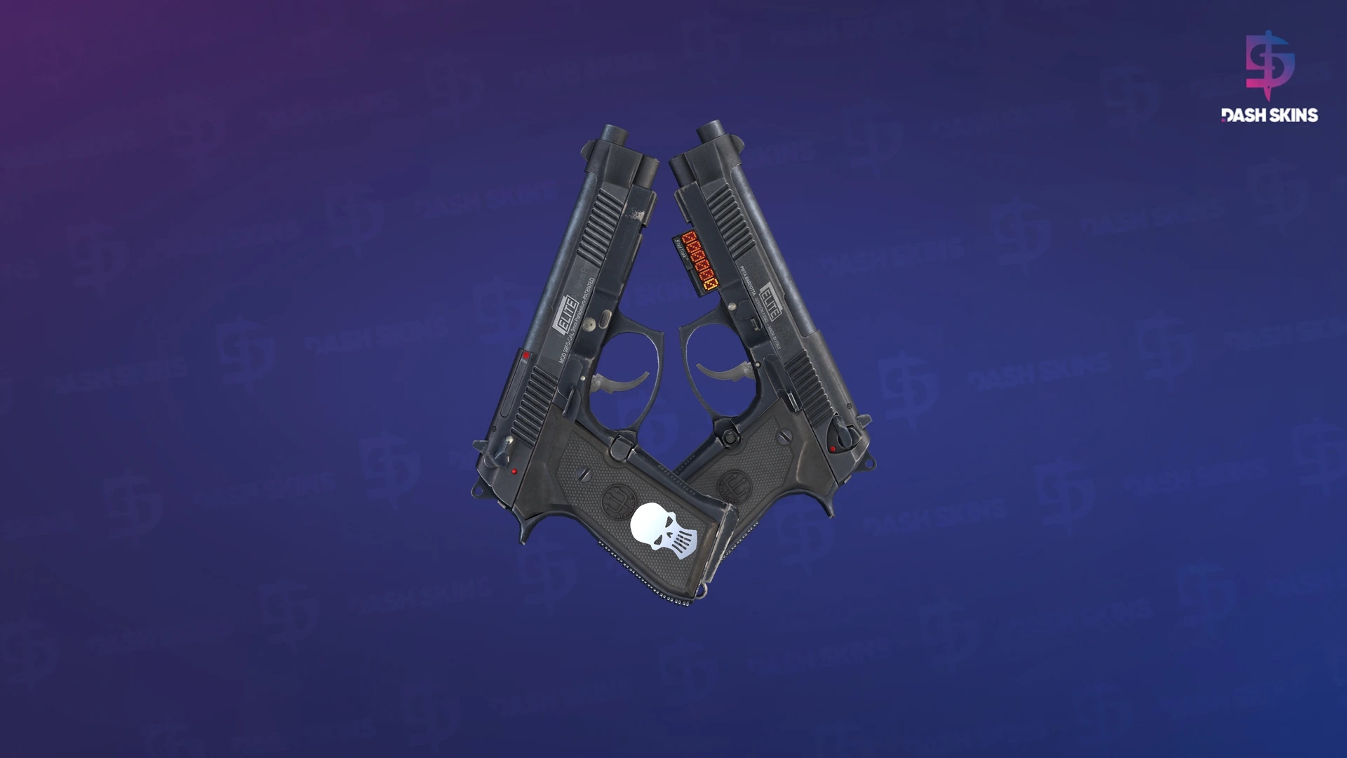 StatTrak™ Dual Berettas | Elite 1.6 (Field-Tested) Screenshot Playside