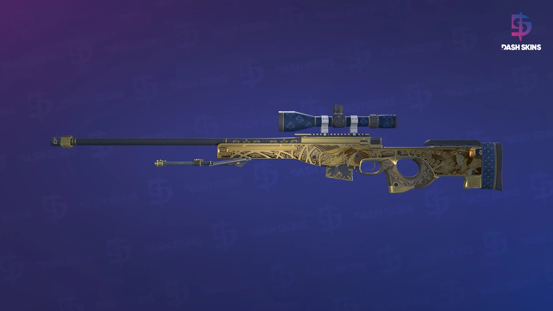 AWP | Queen's Gambit (Field-Tested) Screenshot Playside