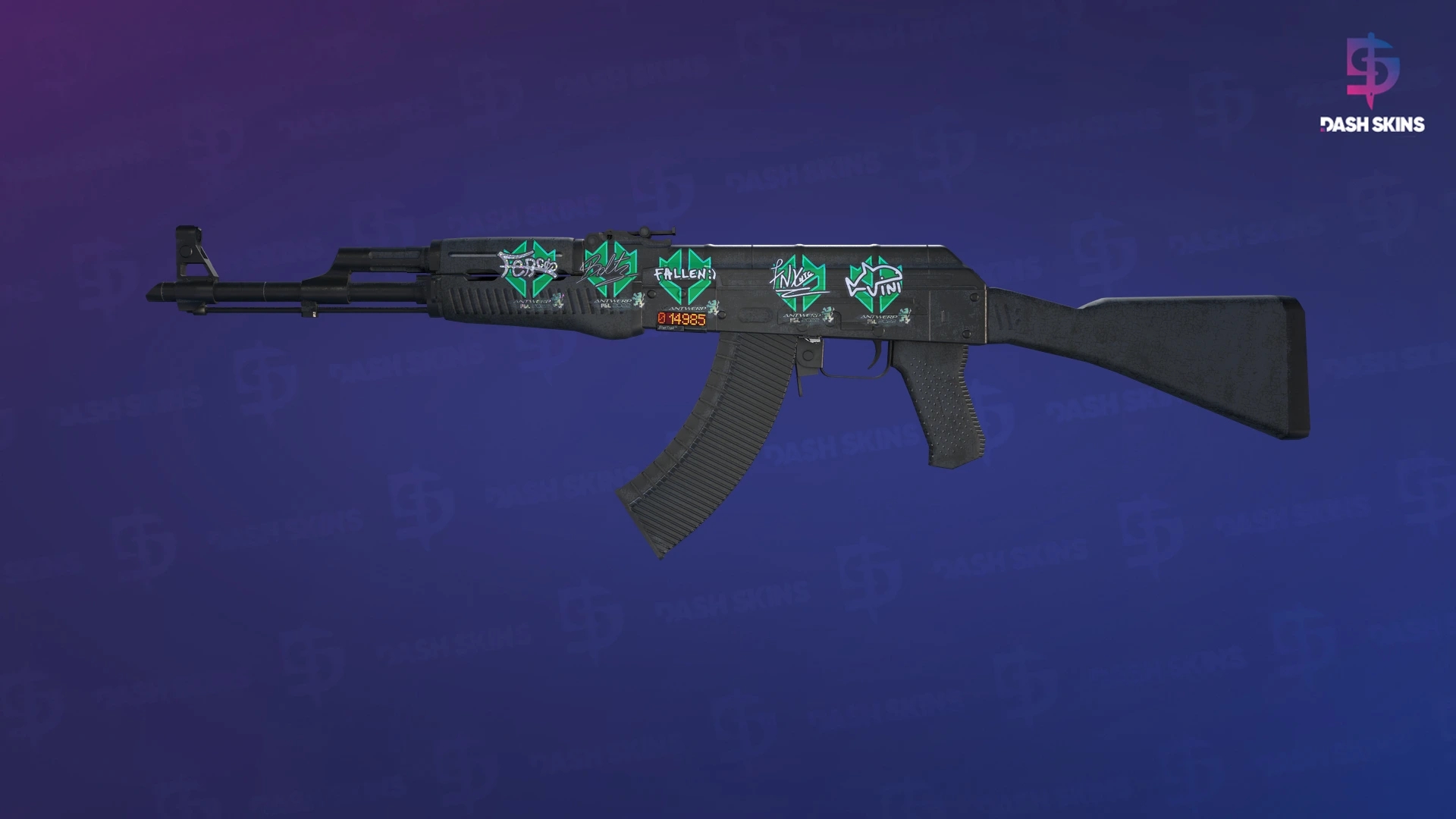StatTrak™ AK-47 | Slate (Battle-Scarred) Screenshot Playside