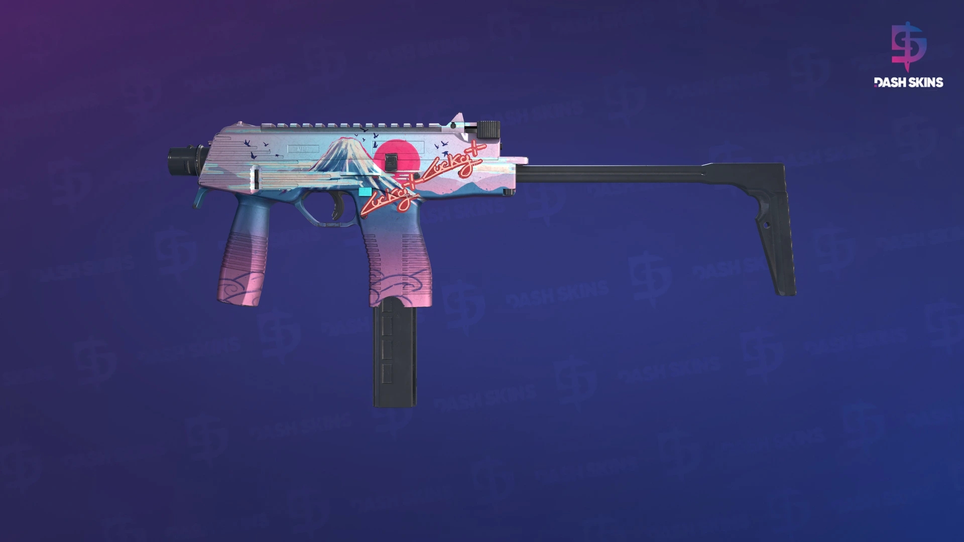 MP9 | Mount Fuji (Minimal Wear) Screenshot Playside