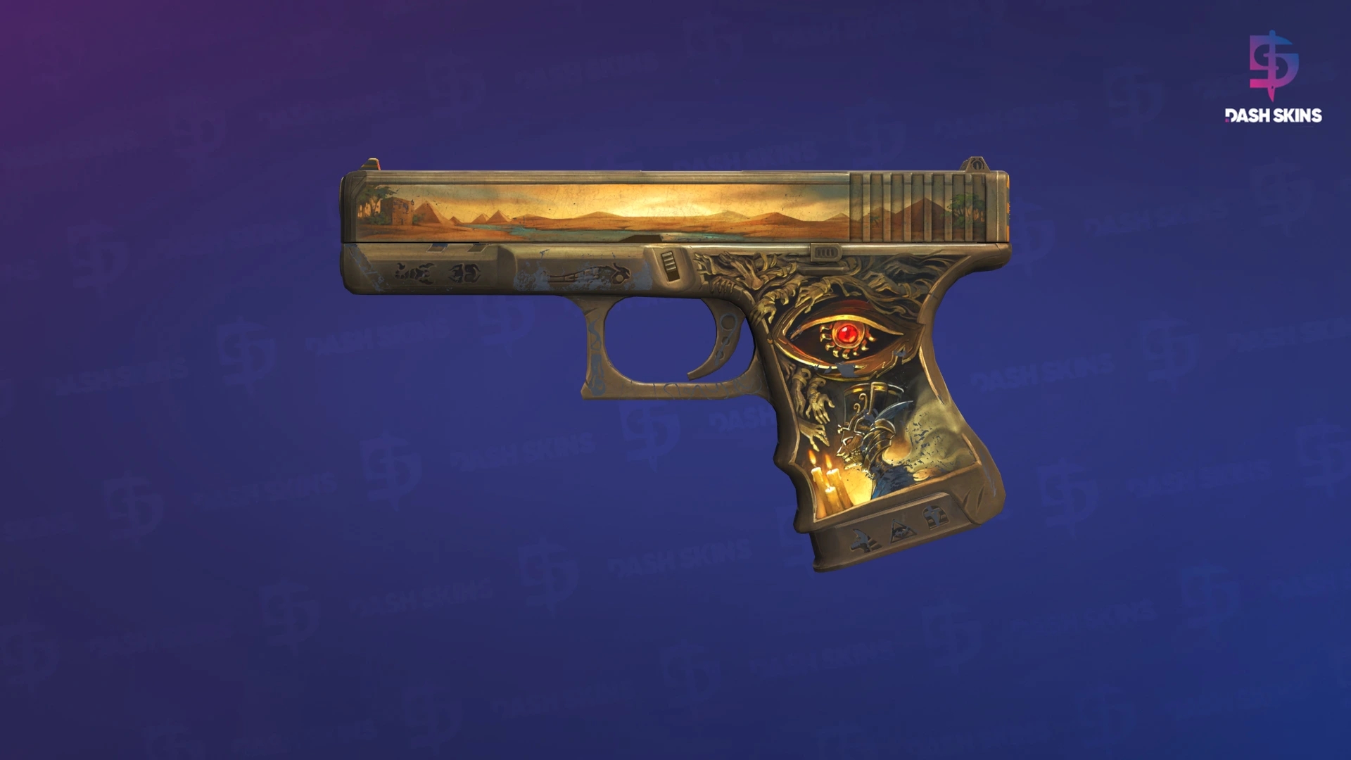 Glock-18 | Ramese's Reach (Field-Tested) Screenshot Playside
