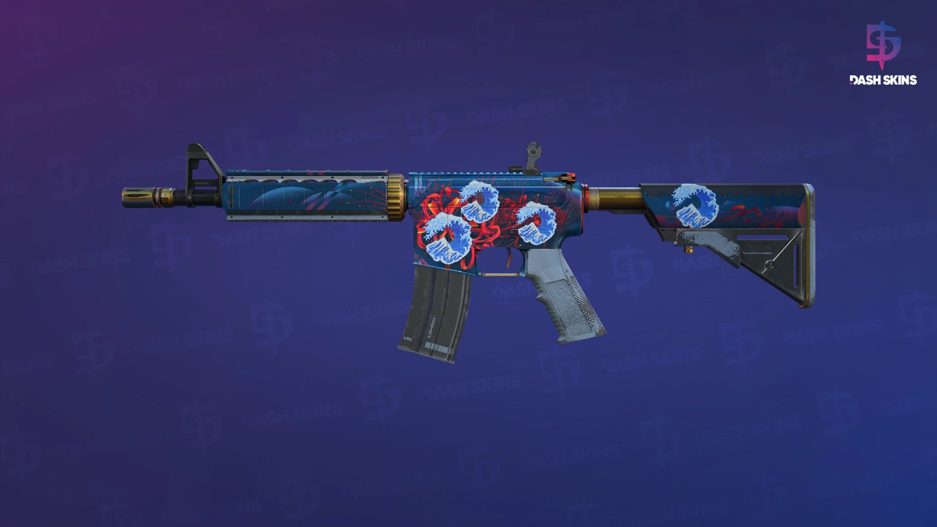 M4A4 | Spider Lily (Field-Tested) Screenshot Playside