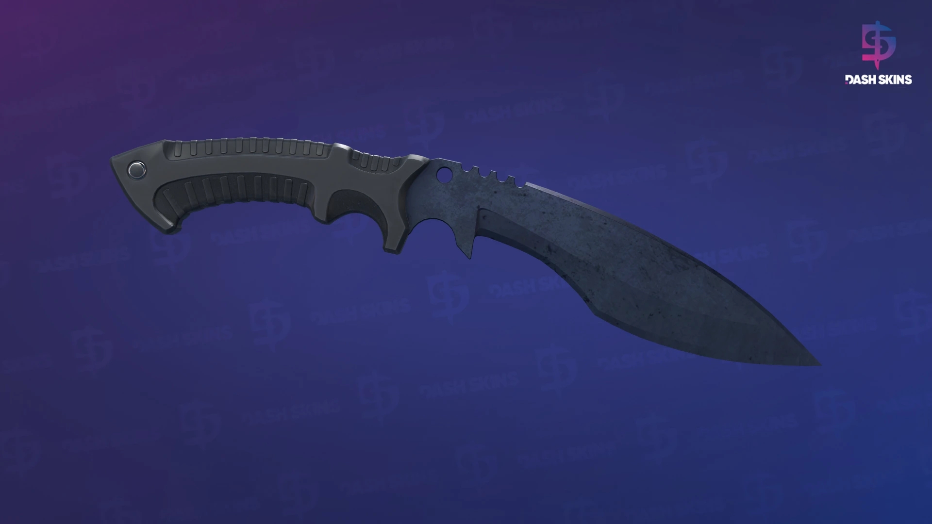 ★ Kukri Knife | Blue Steel (Battle-Scarred) Screenshot Playside