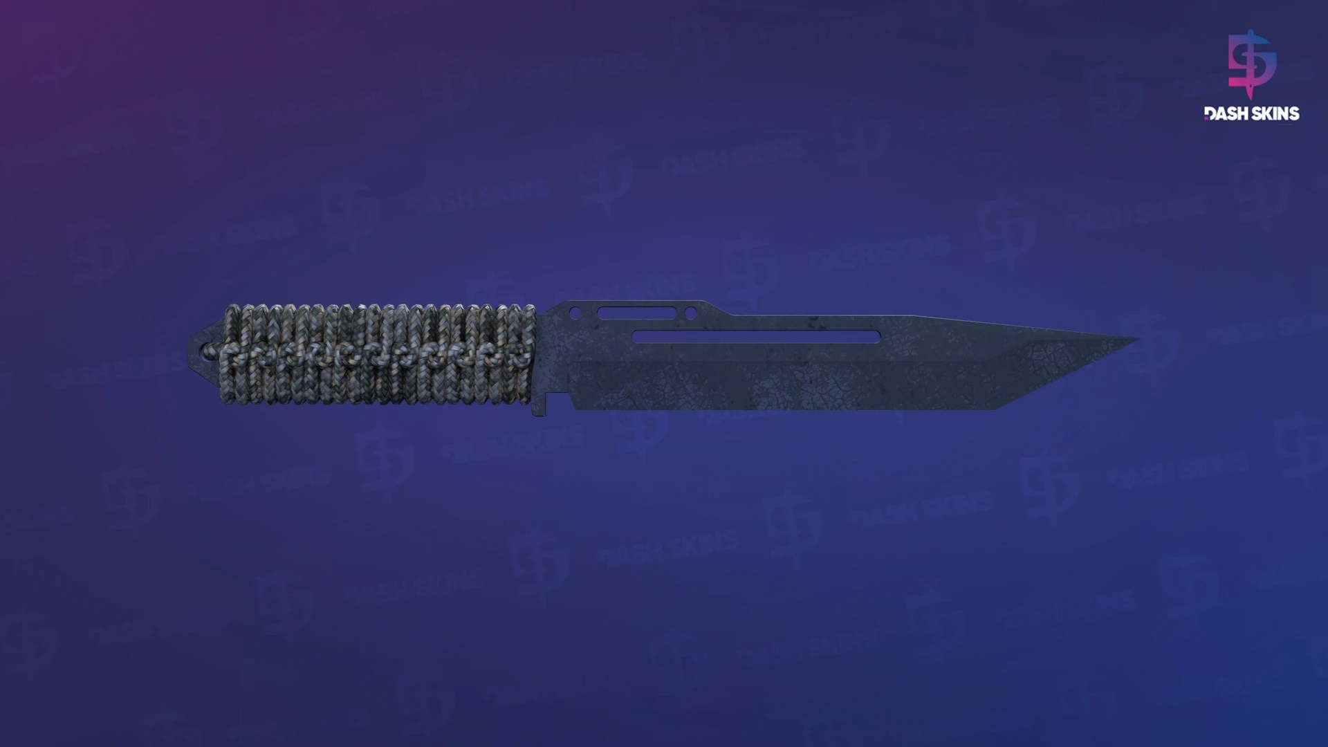 ★ Paracord Knife | Blue Steel (Battle-Scarred) Screenshot Playside