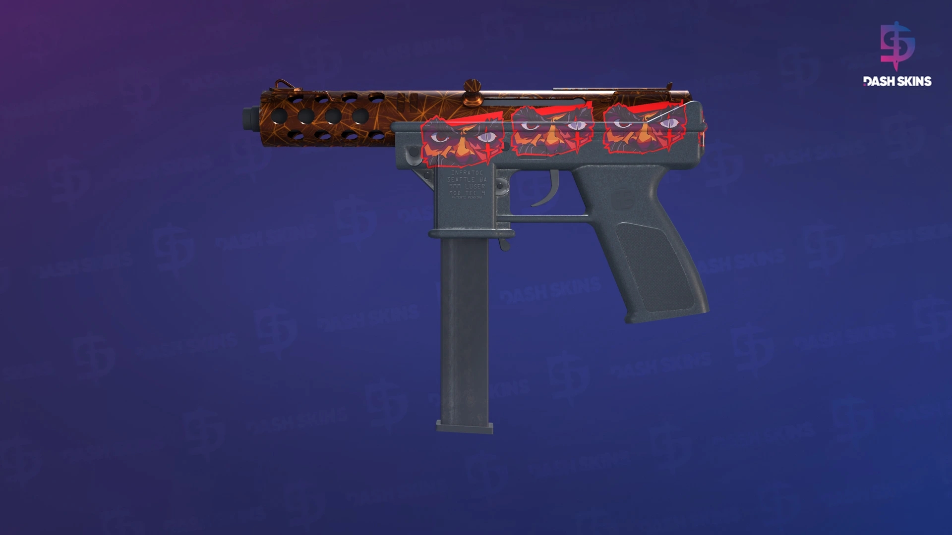 Tec-9 | Red Quartz (Factory New) Screenshot Playside