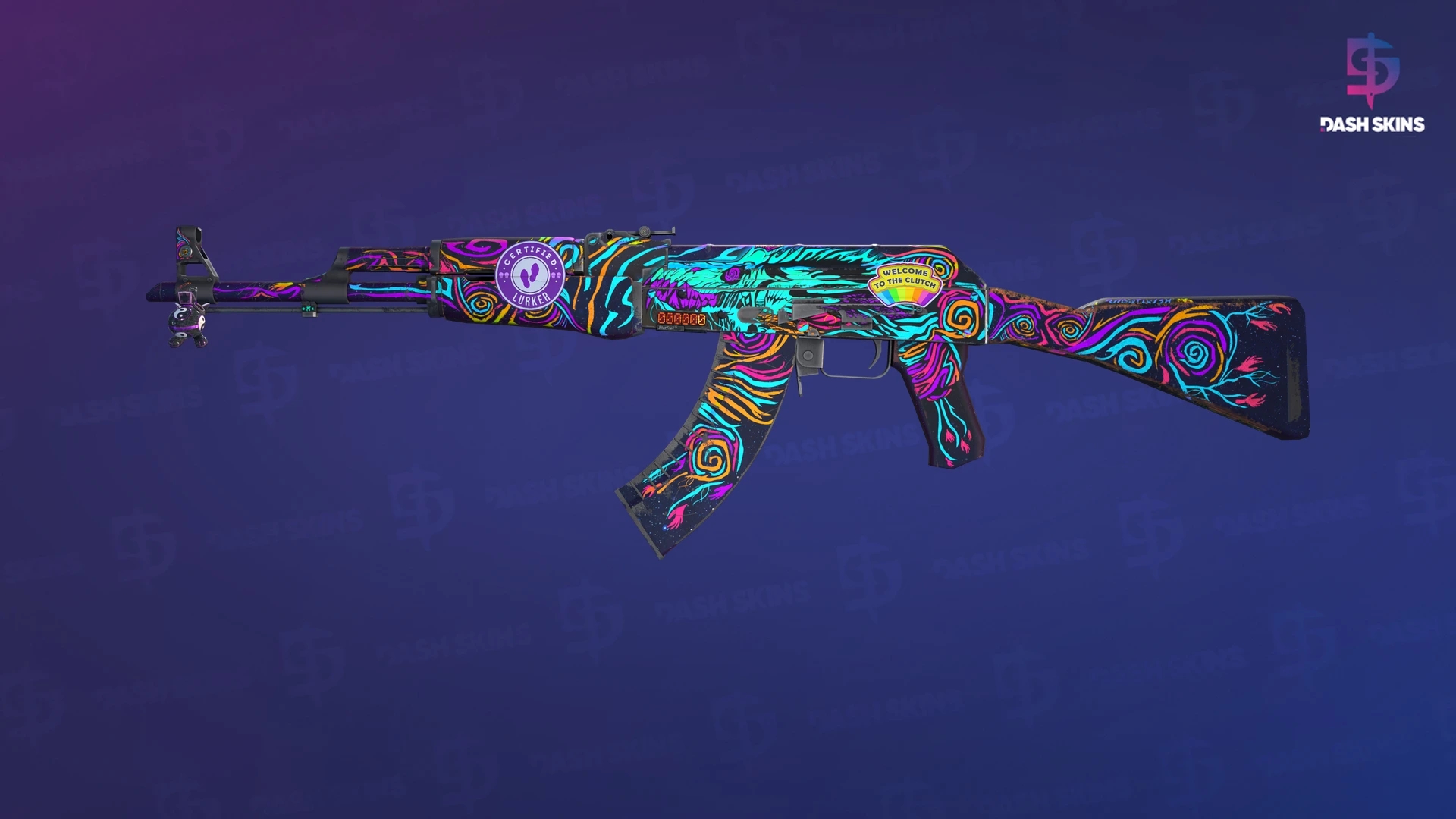 StatTrak™ AK-47 | Nightwish (Well-Worn) Screenshot Playside