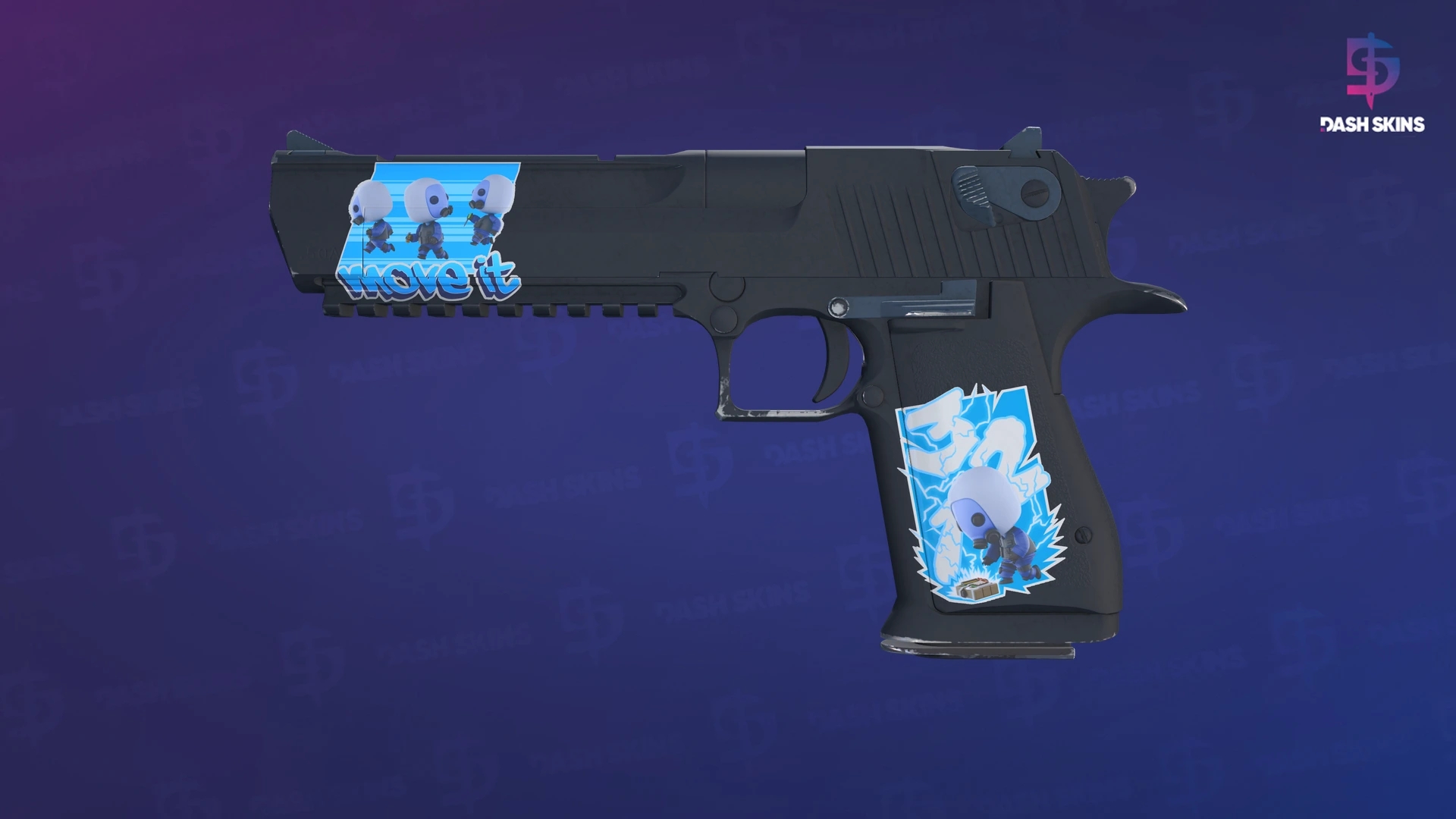 Desert Eagle | Night (Minimal Wear) Screenshot Playside
