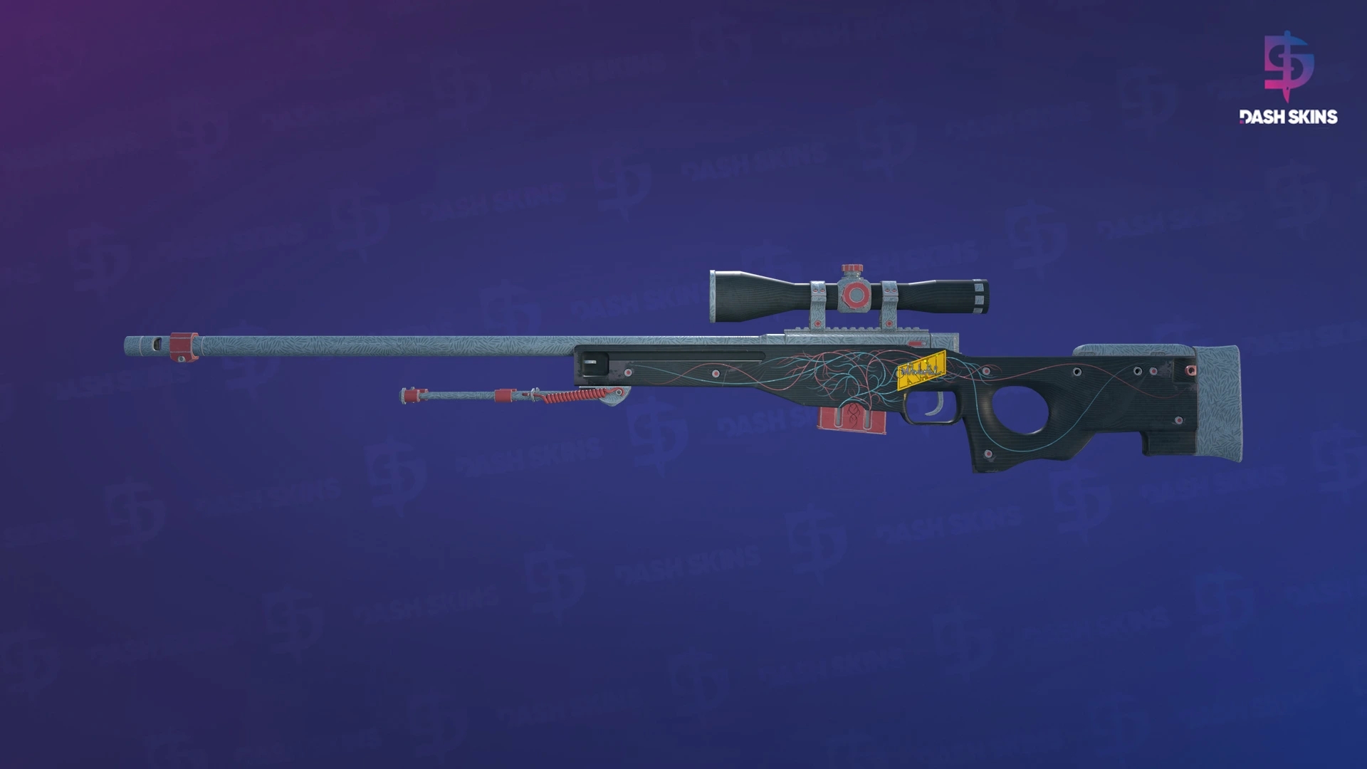 AWP | Capillary (Minimal Wear) Screenshot Playside