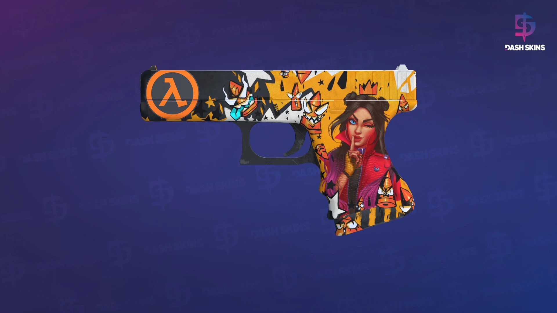 Glock-18 | Bullet Queen (Minimal Wear) Screenshot Playside