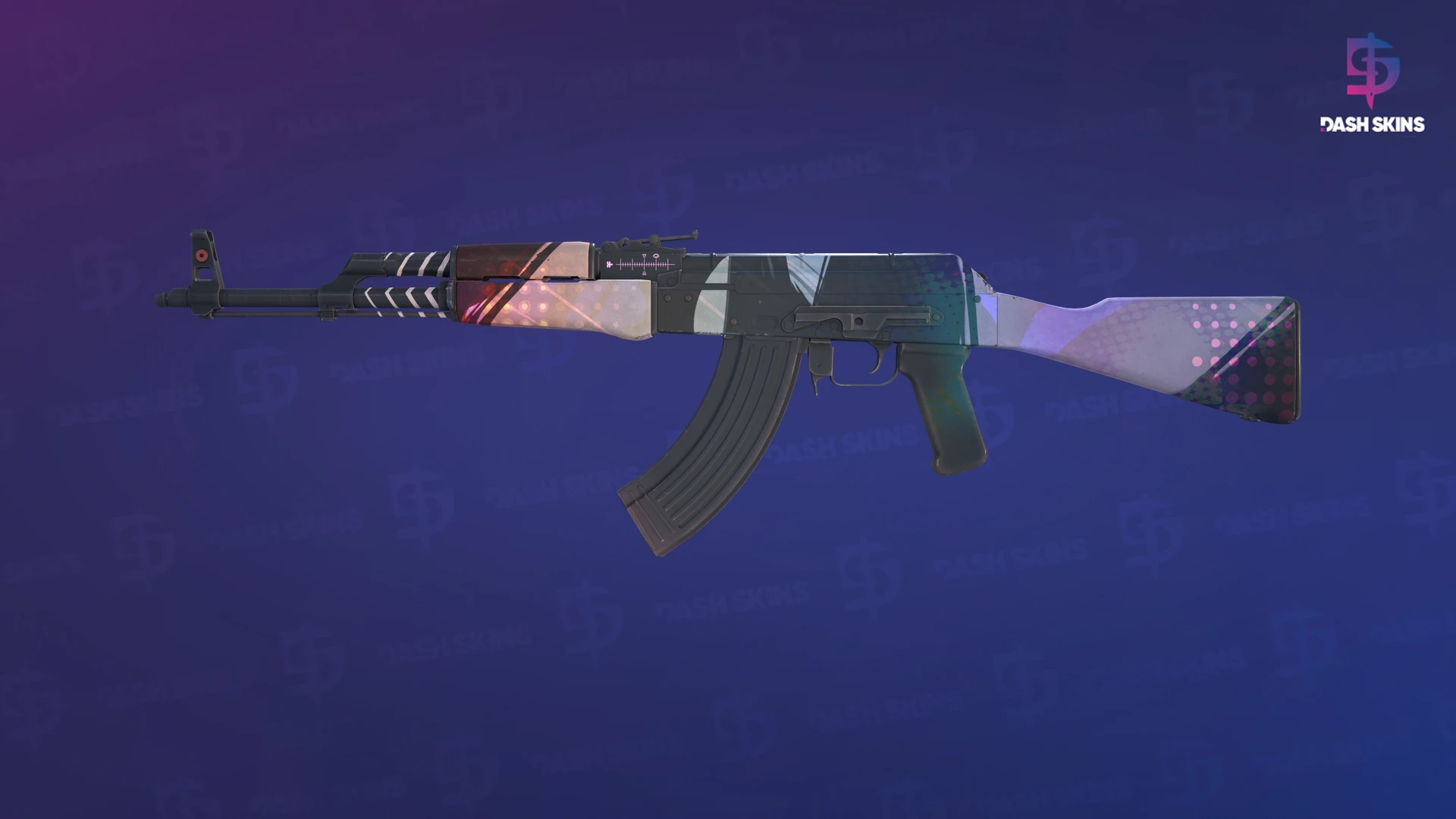 AK-47 | Crossfade (Minimal Wear) Screenshot Playside