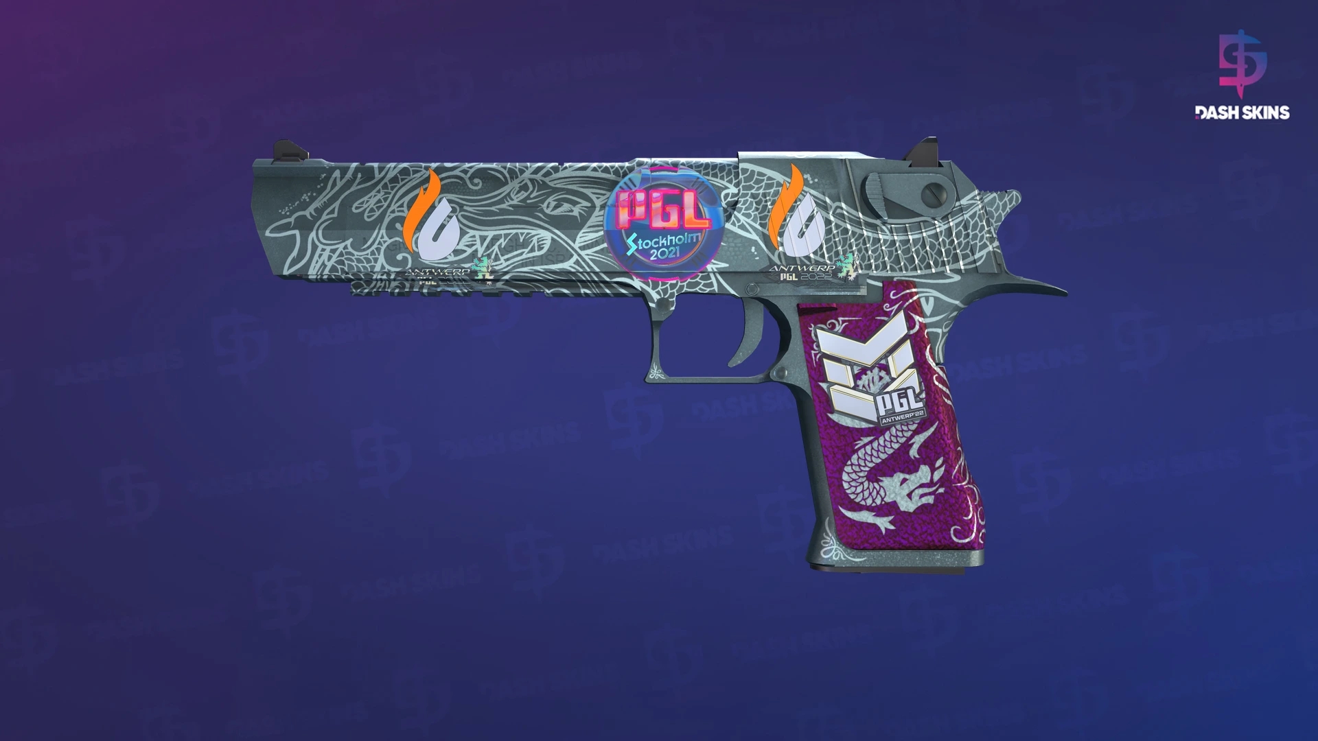 Desert Eagle | Kumicho Dragon (Minimal Wear) Screenshot Playside