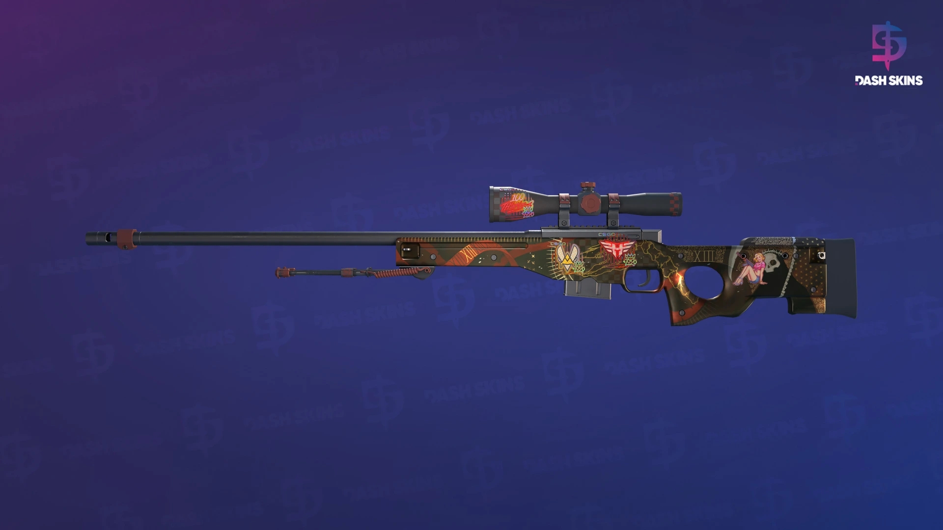 AWP | Mortis (Minimal Wear) Screenshot Playside