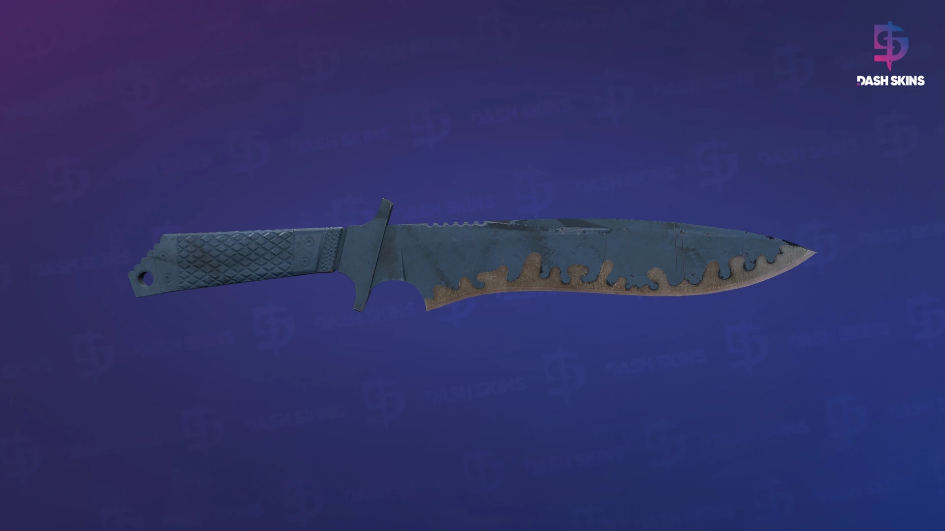 ★ Classic Knife | Night Stripe (Battle-Scarred) Screenshot Playside