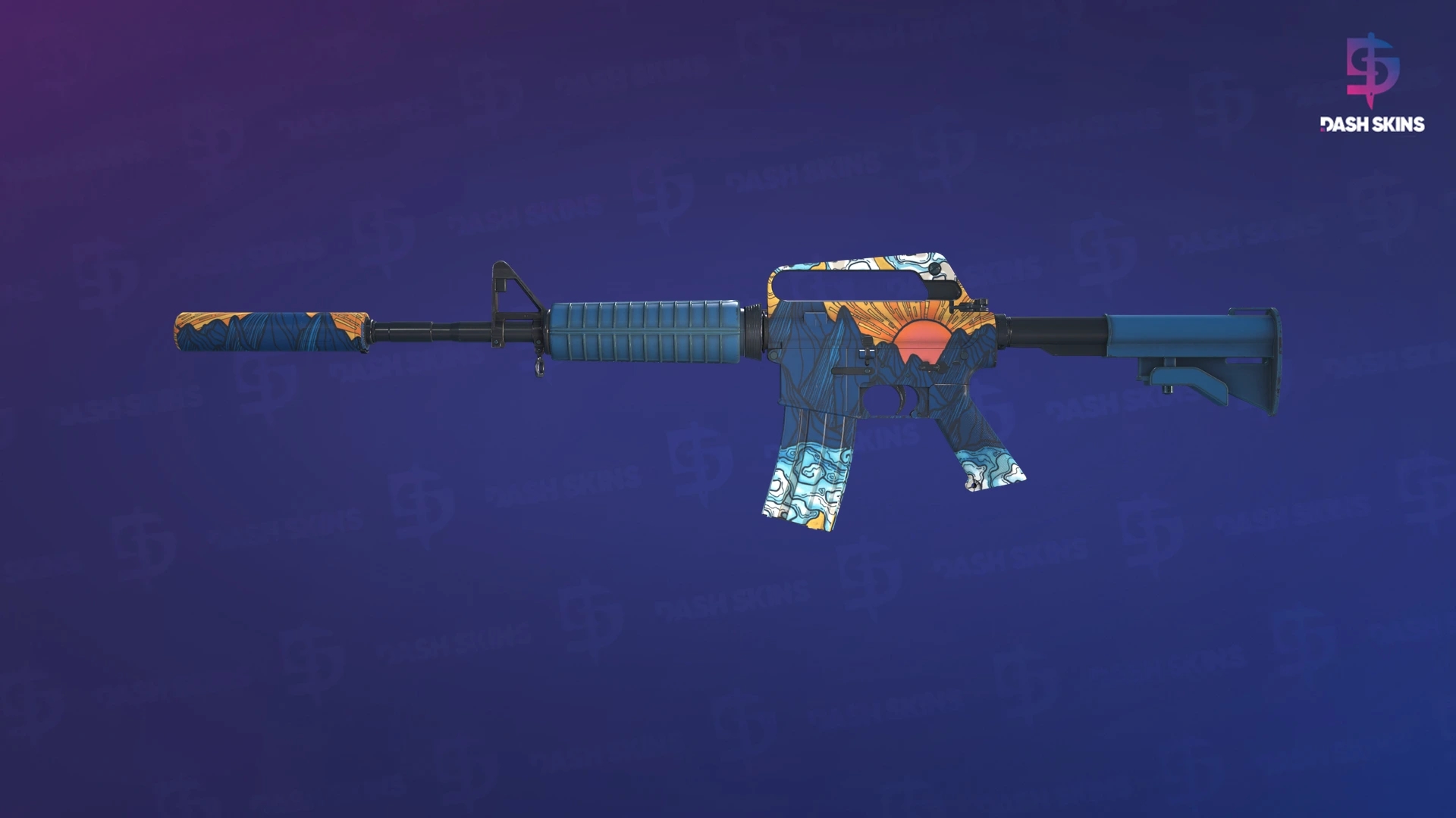 M4A1-S | Solitude (Minimal Wear) Screenshot Playside