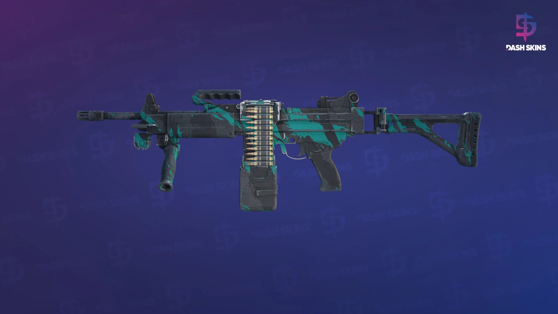 Negev | Terrain (Field-Tested) Screenshot Playside