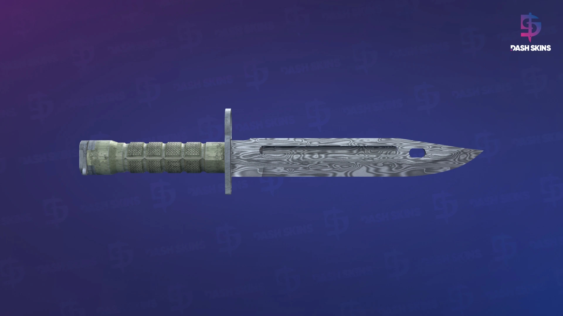 ★ Bayonet | Damascus Steel (Field-Tested) Screenshot Playside