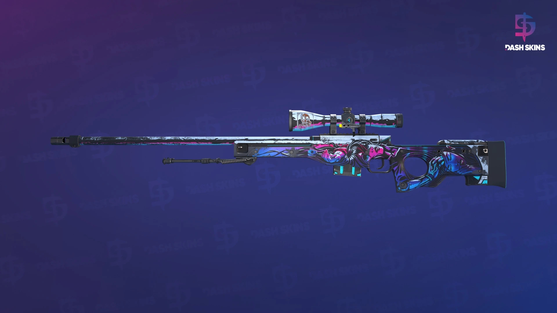 AWP | Neo-Noir (Well-Worn) Screenshot Playside