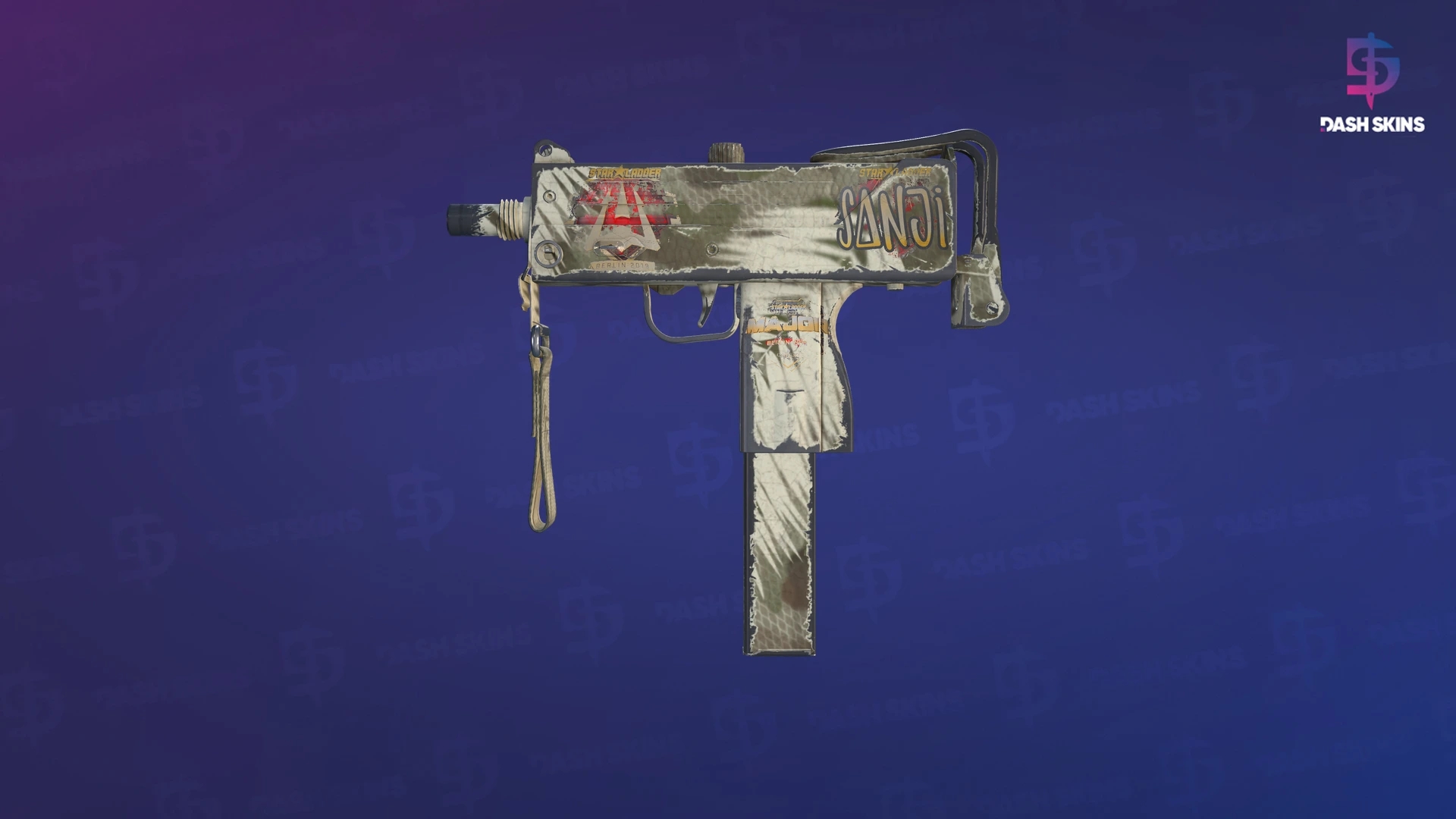 Souvenir MAC-10 | Palm (Field-Tested) Screenshot Playside