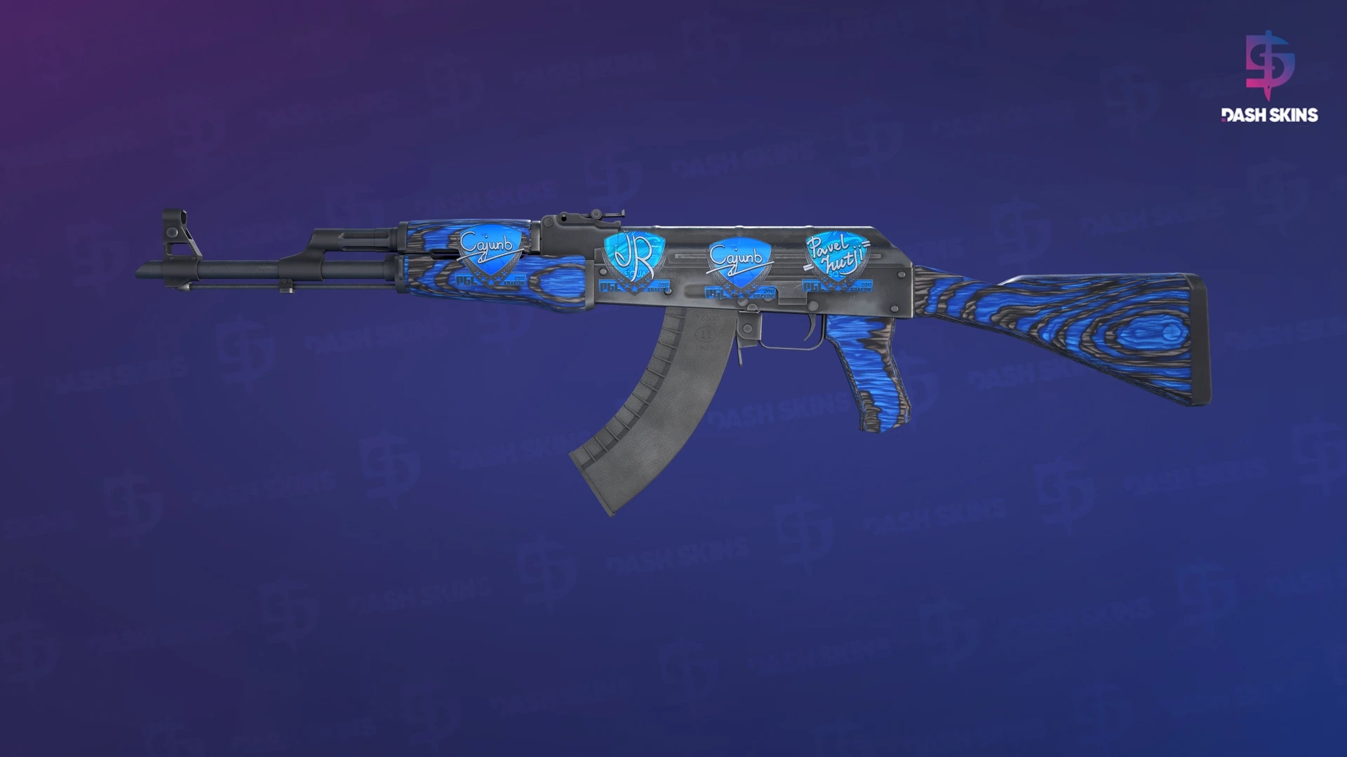 AK-47 | Blue Laminate (Factory New) Screenshot Playside