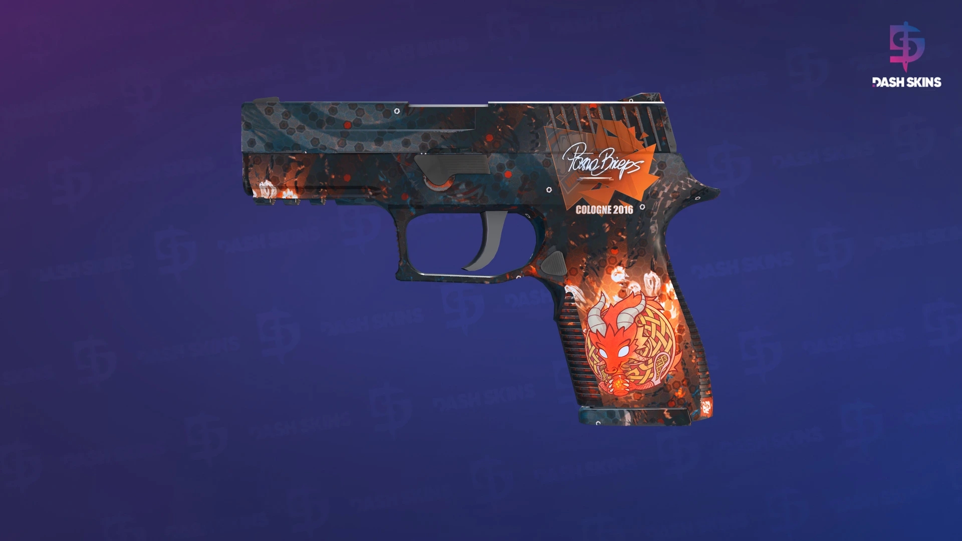 P250 | Supernova (Minimal Wear) Screenshot Playside