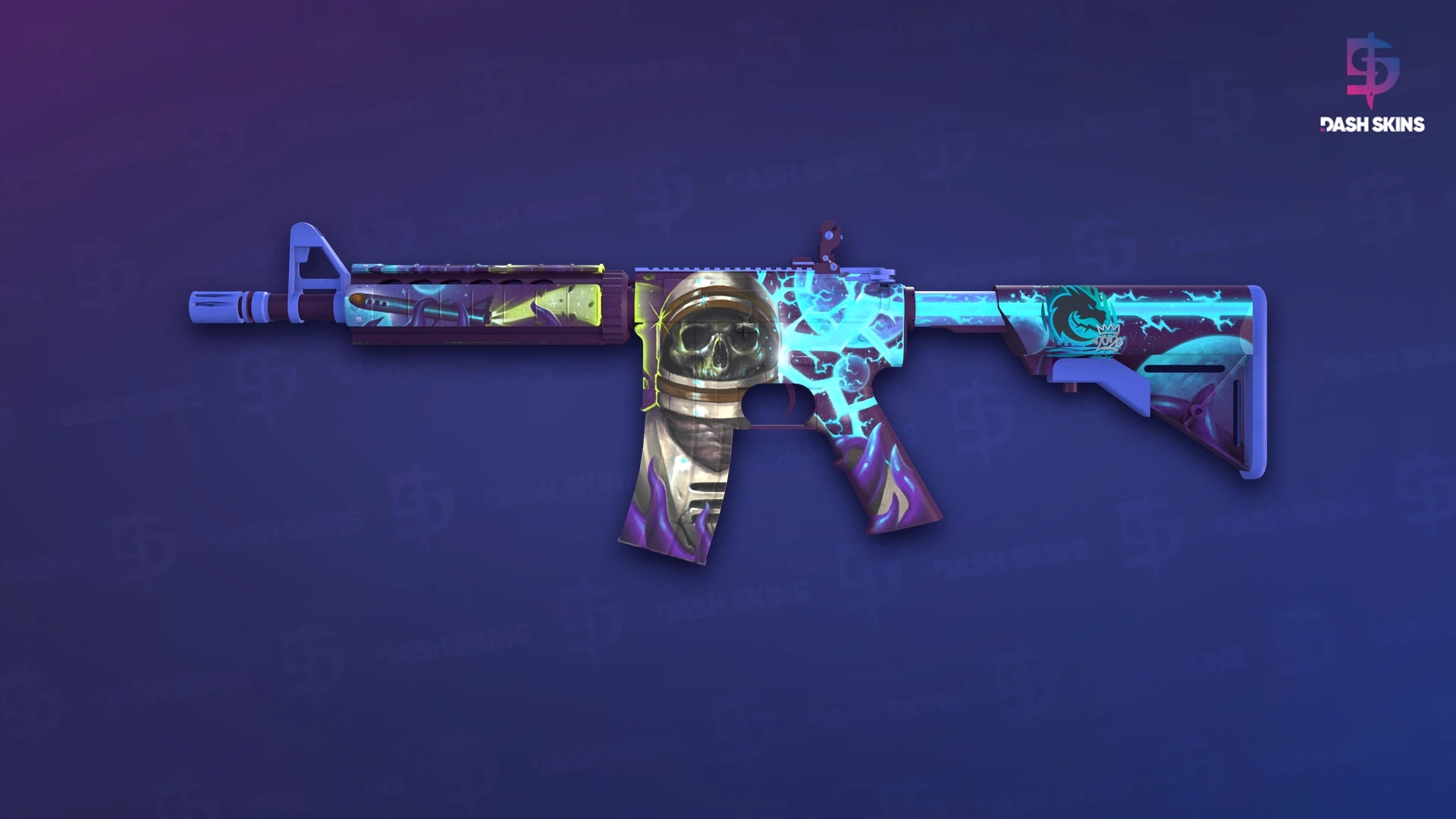 M4A4 | Desolate Space (Field-Tested) Screenshot Playside