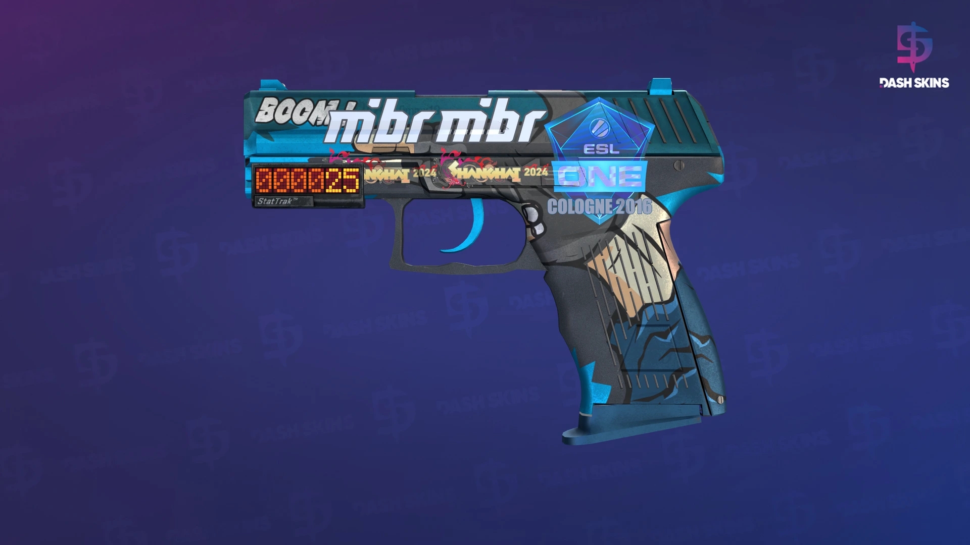StatTrak™ P2000 | Handgun (Field-Tested) Screenshot Playside